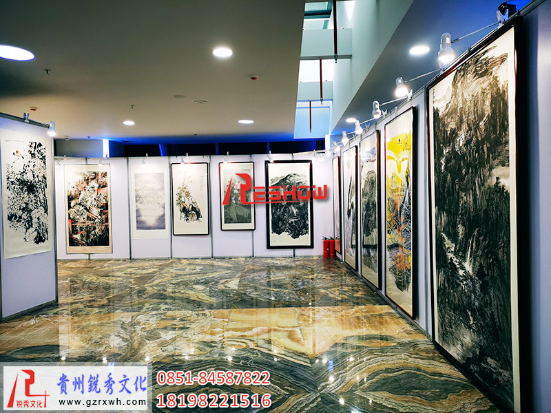 安順書(shū)畫展闆挂畫展架出租,畫展策劃布置公司